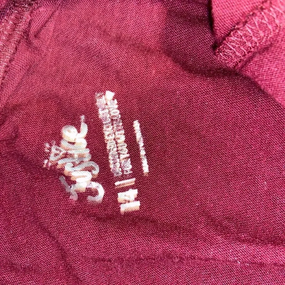 Justice long sleeve hooded top size 14